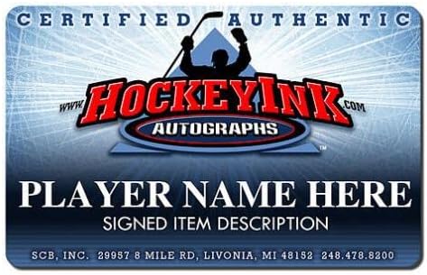 РОБЕРТО LUONGO Подписа снимка Ванкувър Канъкс 8 x 10 - 70602 - Снимки на НХЛ с автограф
