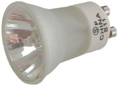 Satco S4196 35-Ваттная MR11 Халогенна лампа GU10 на базата на 120-Волтова Прозрачни лампи FL 30 с Шарени лъч, С Лупа