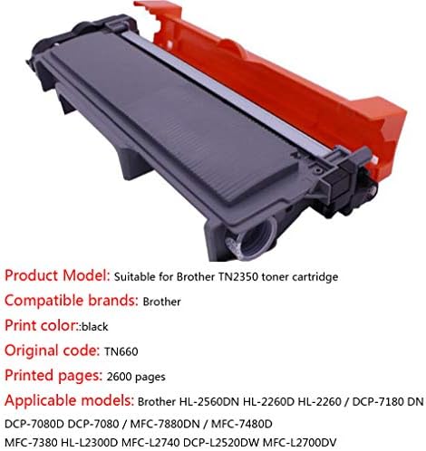 Черен тонер касета TN2350, съвместими с вашия принтер, Brother HL-2560DN 2260D 2260 DCP-7180DN 7080D DCP-7080 MFC-7880DN MFC-7480D
