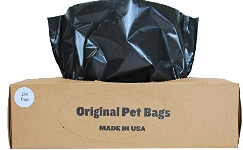 Originalpetbags Торби за боклук, Пълнител за Преобръщане Торбички за кучешки отпадъци за домашни любимци ХОА и жилищни помещения, 1000 Торбички 8 до 13 см Произведено в САЩ
