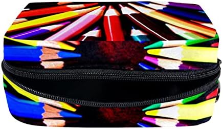 Козметични чанти TBOUOBT, козметични чанти за жени, Малки Пътни Чанти за Грим, Цветни Моливи