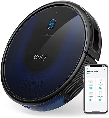 Eufy BoostIQ RoboVac 15C MAX, Свързан чрез Wi-Fi, ултра Тънък, Усвояването на 2000 Бкп, Безшумен, Самозаряжающийся