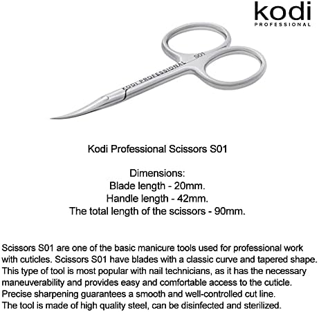 Професионален инструмент за маникюр, педикюр Kodi /Стригане на кожичките Kodi/Ножици за кожичките Kodi/Тласкач