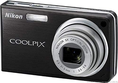 Цифров фотоапарат Nikon CoolPix S550 Black 10.0 MP 2.5230K LCD с 5-кратно Оптично увеличение
