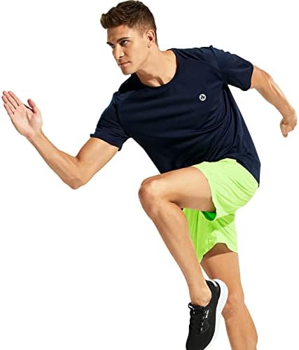 Мъжки спортни тениски Nepest с къс / Дълъг ръкав, Суха засаждане, Впитывающая Влагата, Спортна тениска с кръгло деколте