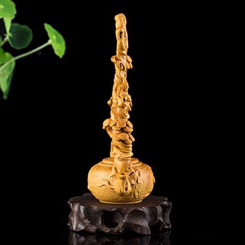 YZDSBD Статуи, Статуетки, Скулптура Дървени Фигурки Протеини Чайник Китайски плавателни съдове за Декорация от