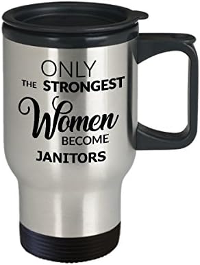 Най-добрата в света Чаша за чистачи HollyWood & влакното наблизо - Уборщицами Стават Само най-силните жени,