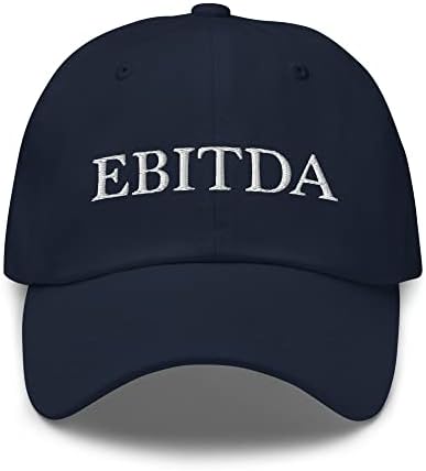 Шапка EBITDA, бейзболна шапка С Бродерия, Бизнес Подарък, Производителността на служителите, Подарък КПД, Шапка Завършил