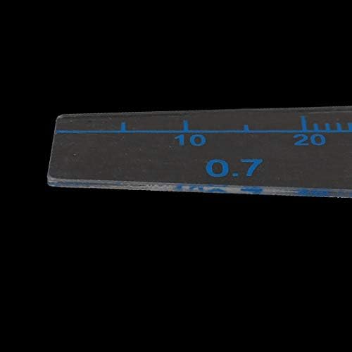 X-DREE 10мм-70мм Пластмасова сонда с Дебелина 0,7 мм, Измервателен инструмент за попълване на пропуски (10мм-70мм 0,7 мм),