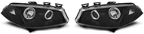Резервни части V-MAXZONE Фарове VR-1518 Предните Светлини на Автомобилни Лампи От страна на водача и пътника Пълен Комплект Фарове В събирането на Ангелските очички Черен