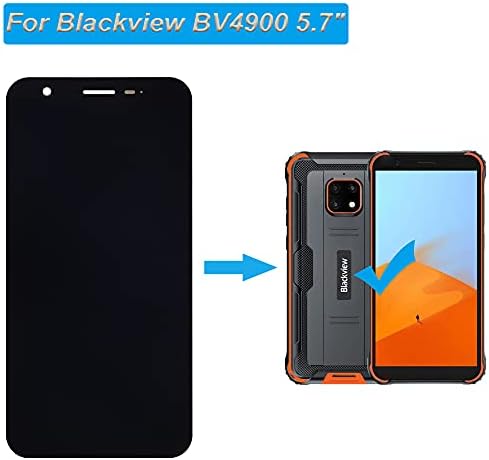 LCD дисплей E-yiiviil е Съвместим с Blackview BV4900 5,7LCD дисплей с докосване на екрана в колекцията с инструменти