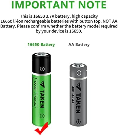 Взета Акумулаторна Батерия 3,7 В, с Универсално Зарядно Устройство, литиево-йонна Батерия за Прожектори-Факли