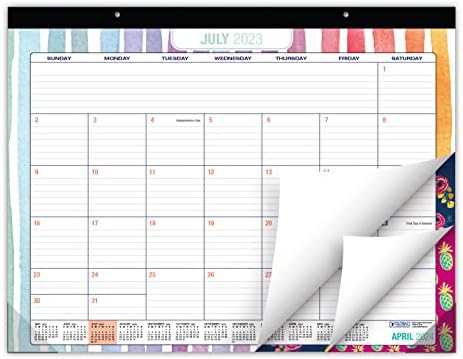 Global настолен календар печатни продукти 2024 година: Месечни страница - 22 x17 - Изчислява до декември 2024 г.