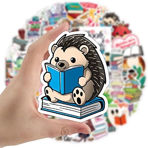 Етикети за книги | Maseihels 100 бр., Етикети за четене на книги за тийнейджъри, Деца, Възрастни, Водоустойчив Винил, Сладки,