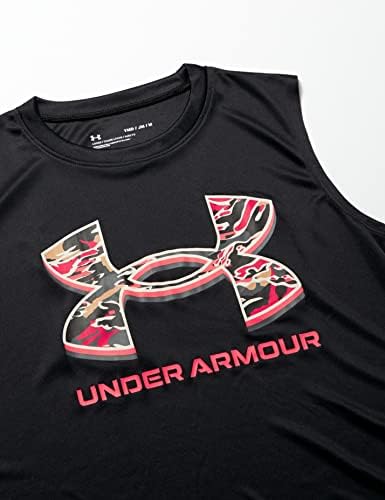Тениска с изображение на мускулите за момчета Under Armour