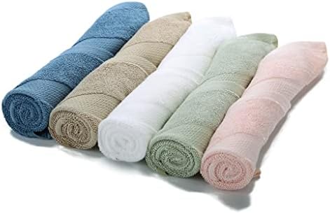 Кърпи за баня от влакна YEBDD, Квадратен Комплект Кърпи от 5 теми, Удобно Кърпа, Голяма Квадратна Кърпа, Силно Абсорбиращи