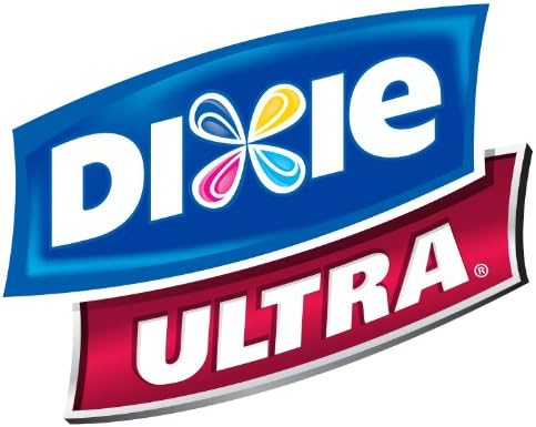 Чинии за еднократна употреба Dixie Ultra, 8 1/2, брой 32 бр., Дизайн / цвят може да се различава (опаковка от 4 броя)
