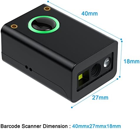 2D Вграден Четец баркод Скенер Сканиране, Модул Скенер QR-код USB Alacrity Скенер с Автоматично Определението