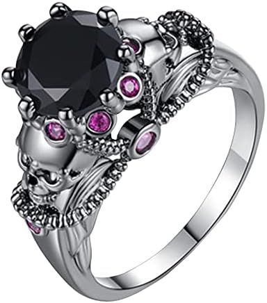 2023 нови пръстени, мъжки и модни творчески женски уникални идеи за подаръци пръстени, забавни бижута (цветни, 10)