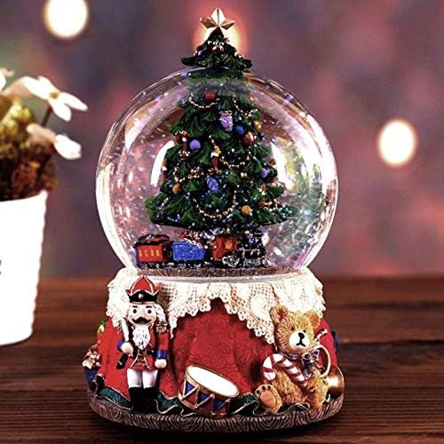 Музикалното Ковчег от смола HMGGDD Креативни и Практични Украса на Коледна Музикална Ковчег Коледно Дърво Музикална
