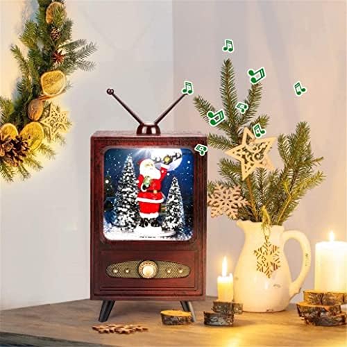 Популярността на коллекционного на дисплея XBWEI Mini TV, Musicbox Коледна Музикална Ковчег