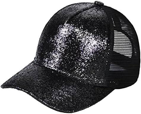 Бейзболна шапка на C. C Glitter Пайета Hear Stone с мрежа (BAB-8038) (BAB-8039) (BAB-8040) (BAB-8041) (TCB-07) (TCB-10)