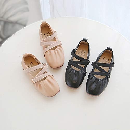 Модел обувки за малки момичета, на Модела на обувките Мери Джейн, Ежедневни Нескользящие балет апартаменти на равна подметка