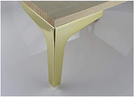 Xiaohu Съвременното Декоративно Обзавеждане Мебелни Крака Крака на шкафа Триъгълна форма Разтегателен диван масата Крака Мебелни Крака Хардуерни Аксесоари 4шт Злат?