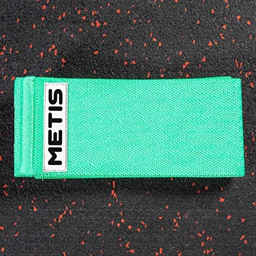 Тъканни Эспандеры METIS - Комплект от 3 гумени ленти за задните части | Необходими Аксесоари за фитнес | Леки / Средни /