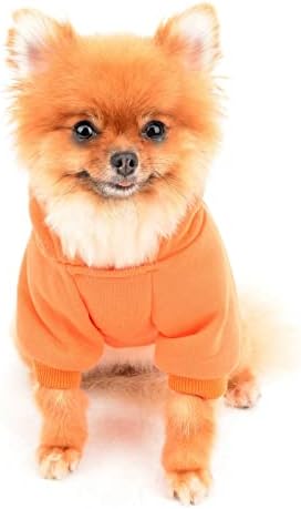 SMALLLEE_LUCKY_STORE Сладки Плодове Кученце, мек вълнен плат Пуловер Пуловер С Качулка за Малки до Средни