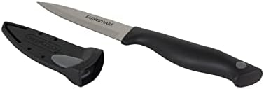 Farberware Edgekeeper 3,5-Инчов Нож за почистване на зеленчуци с Самозатачивающимся нож, Кухненски Нож от Високо неръждаема