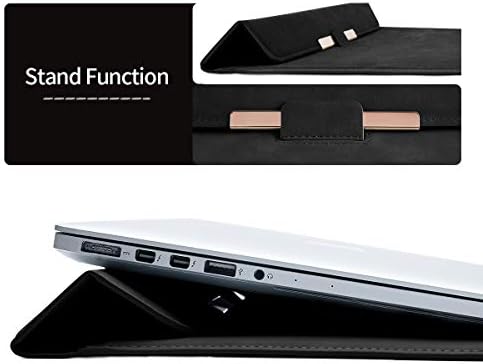 KALIDI в 13.3-14 инча, Калъф за лаптоп със стойка от изкуствен Велур за 13,5 13,3 13,6 14 инча MacBook Air Pro Retina 13 -14Surface