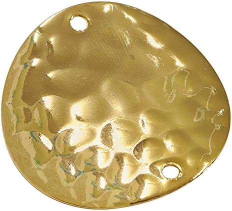 Допълнителни подробности за Sofia Corporation A-63-G, Метална плоча, 2 дупки, на около 1,1 инча (28 мм), Златни кръг,