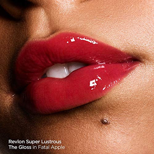 Блясък за устни от Revlon, Супер Блестящ The Гланц, Нелипкий, с висок гланц, 275 Dusk Darling, 0,13 грама