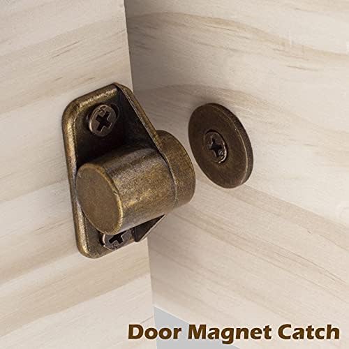 Магнитна Ключалка на Вратата на гардероба CDYD, Магнитен Мебелен Врата Стопор, една врата по-близо, Силно се Затвори