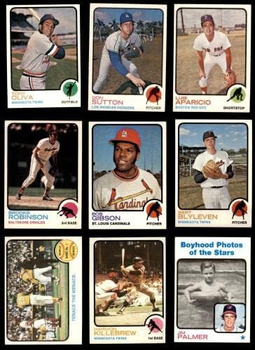 1973 Topps Бейзболен комплект 7,5 - НМ+ - Бейзболни комплекти