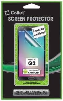 Защитно фолио Cellet Super Strong за максимална защита на екрана на LG G2 - Прозрачна