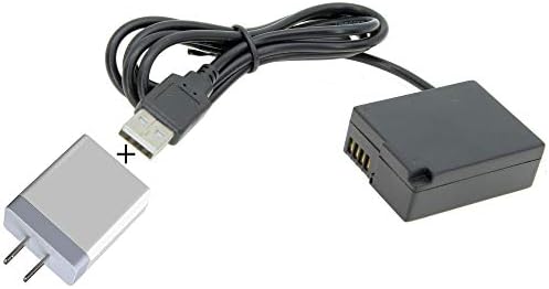 Кабел-адаптер GyroVu USB към муляжу на батерията 40USB-захранване 3.1 A, за смяна на батерии Panasonic DMC-GH2