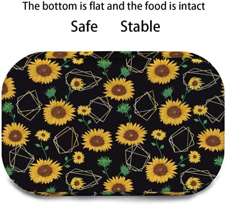 Чанта за обяд с изолация Asklo Sunflower, Множество Водоустойчив Термосумка за Обяд, Подходяща за Пътуване, Пикник,