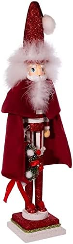 Коледа и коледни украси (HA0594) Червен Лешникотрошачката Кльощава, 20 инча v1bn-g-333