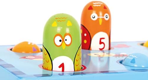 дървени играчки за малки крачета Игралната набор от Smack The Bird с чук чук
