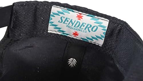 Компания Sendero Провизионз Ко. Шапка-бейзболна шапка Ferdinand с бродиран лого, Черен, Един Размер