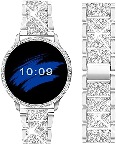 Mosonio е Съвместим с Samsung Galaxy Watch 5 Band 40 мм 44 мм/ Galaxy Watch 4 Band 40 мм 44 мм, със защитен калъф,