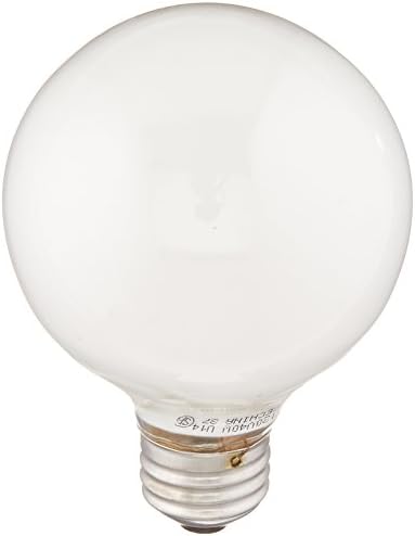 Лампа на GE Lighting 12979, 1 бр. (опаковка от 1), Матово-бяла