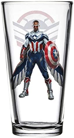 Marvel Studios Нов Cartoony чаша Captain America Tumblers Пинтовый Чаша