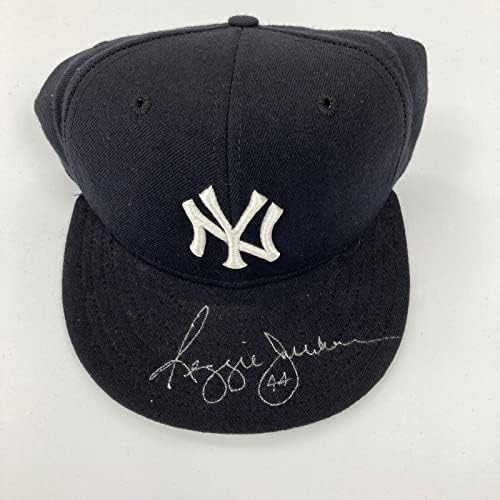 Бейзболна Шапка с Автограф на Реджи Джаксън Ню Йорк Янкис - Шапки MLB С автограф