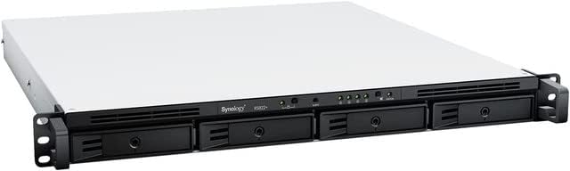 CustomTechSales RS822 + Комплект RackStation с 4 отделения, 16 GB оперативна памет, 1,6 TB (2x800 GB) кеш и 16 TB (4 x 4 TB)
