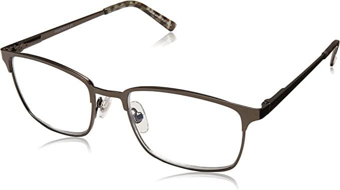 Foster Grant Мъжки Многофокусные Очила за четене Braydon Правоъгълна форма
