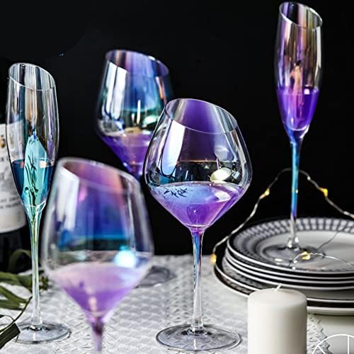 cathyladi Старомодни Чаши за Уиски, Стъклени Чаши за напитки, Подарък ръчна изработка за любителите на Бърбън, изделия от Стъкло в стил Ром-Скали, чаши Изискан лукс Са по