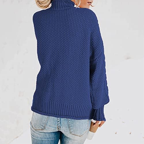 Есенен Пуловер TREBIN за жени, Пуловер Голям размер за Жени, Дамски Пуловер с Аромат, Дамски Ежедневни Пуловер Оверсайз, Пуловер,